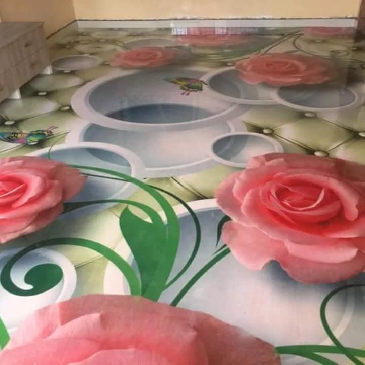 Residential 3D Epoxy Design - View 3